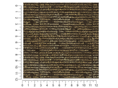 brown rosetta egyptian 1ft x 1ft Craft Sheets