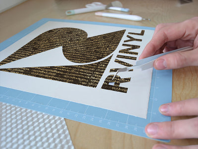 brown rosetta egyptian Easy Weed Craft Vinyl