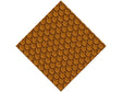 Brown Scaled Tile Vinyl Wrap Pattern