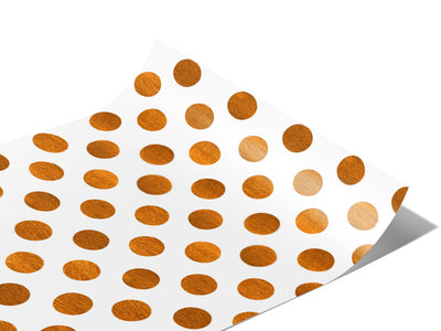 Brown Sugar Polka Dot Vinyl Wraps~Rwraps Series 914 Digitally Printed Vinyl Wrap~0