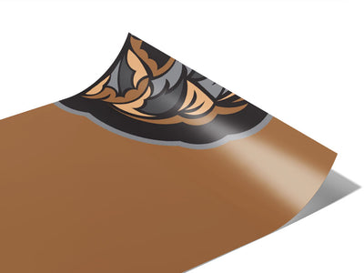 Brown Vengeance Animal Vinyl Wraps~Rwraps Series 914 Digitally Printed Vinyl Wrap~0