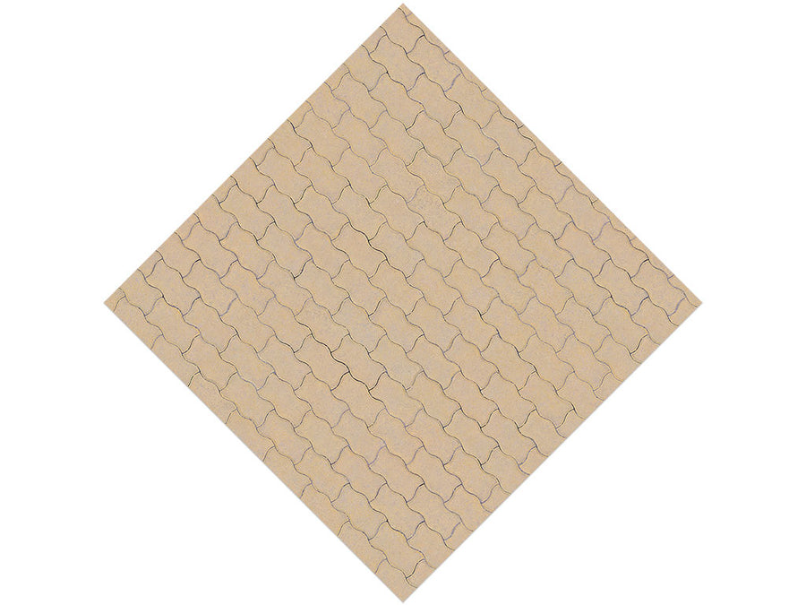 Brown Zigzag Brick Vinyl Wrap Pattern