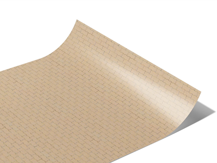 Brown Zigzag Brick Vinyl Wraps~Rwraps Series 914 Digitally Printed Vinyl Wrap~1