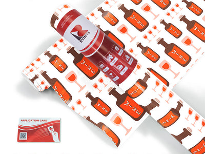 brunch time alcohol Craft Vinyl Roll