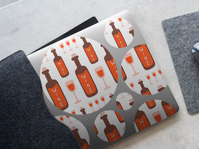 brunch time alcohol DIY Laptop Stickers