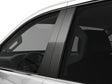 hyundai elantra 1992-1995 Brushed Aluminum Black Pillar Cover Diagram