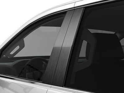 oldsmobile aurora 2001-2003 Brushed Aluminum Black Pillar Cover Diagram