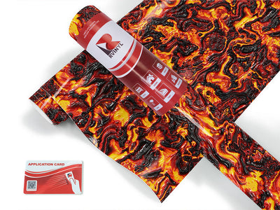brutal eruption lava Craft Vinyl Roll