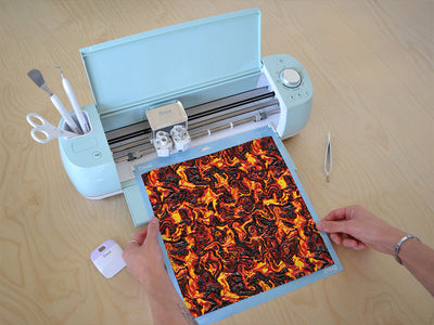 brutal eruption lava Cricut Compatible Vinyl