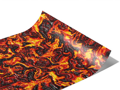 Brutal Eruption Lava Vinyl Wraps~Rwraps Series 914 Digitally Printed Vinyl Wrap~0