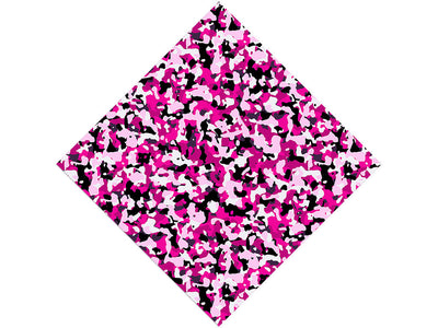 Bubble Gum Camouflage Vinyl Wrap Pattern