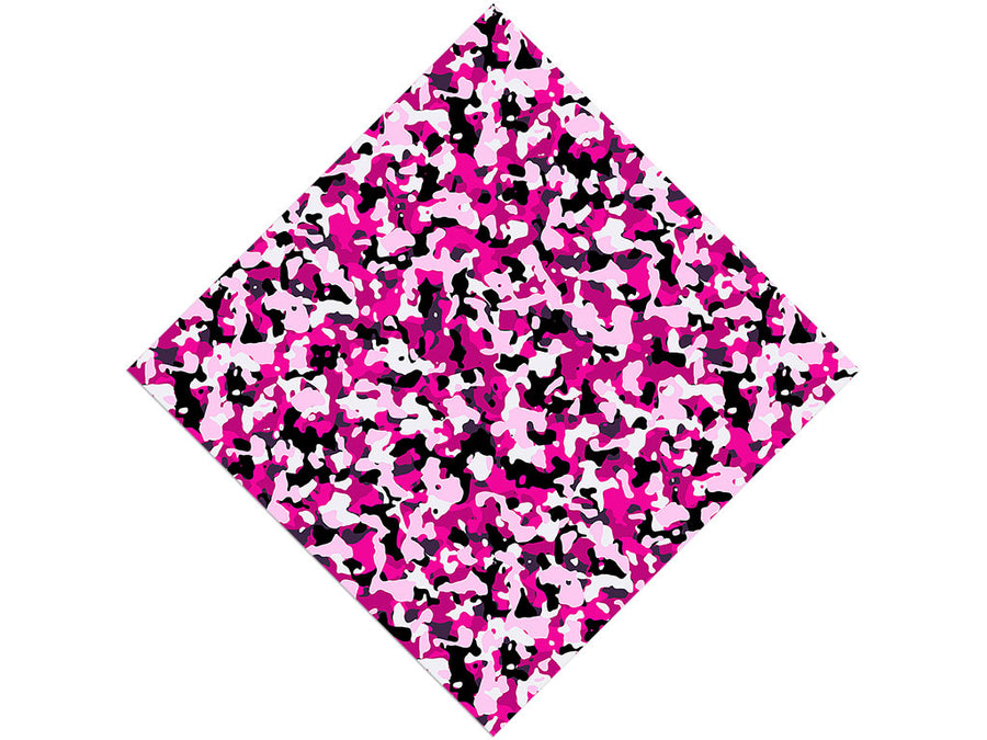 Bubble Gum Camouflage Vinyl Wrap Pattern