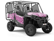 Bubble Gum Camouflage Utility Vehicle Vinyl Wrap
