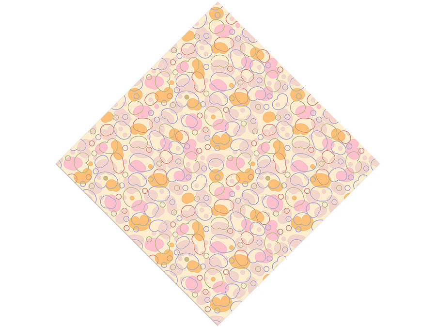 Bubblegum  Cobblestone Vinyl Wrap Pattern