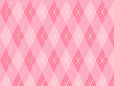 Bubblegum  Argyle Vinyl Wrap Pattern~Rwraps Series 914 Digitally Printed Vinyl Wrap~0