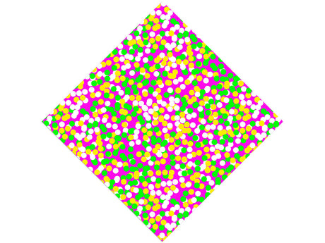 Bubbling Experiment Polka Dot Vinyl Wrap Pattern