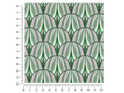 bubbling pods art deco 1ft x 1ft Craft Sheets