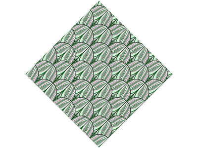 Bubbling Pods Art Deco Vinyl Wrap Pattern