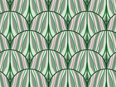 Bubbling Pods Art Deco Vinyl Wrap Pattern~Rwraps Series 914 Digitally Printed Vinyl Wrap~0