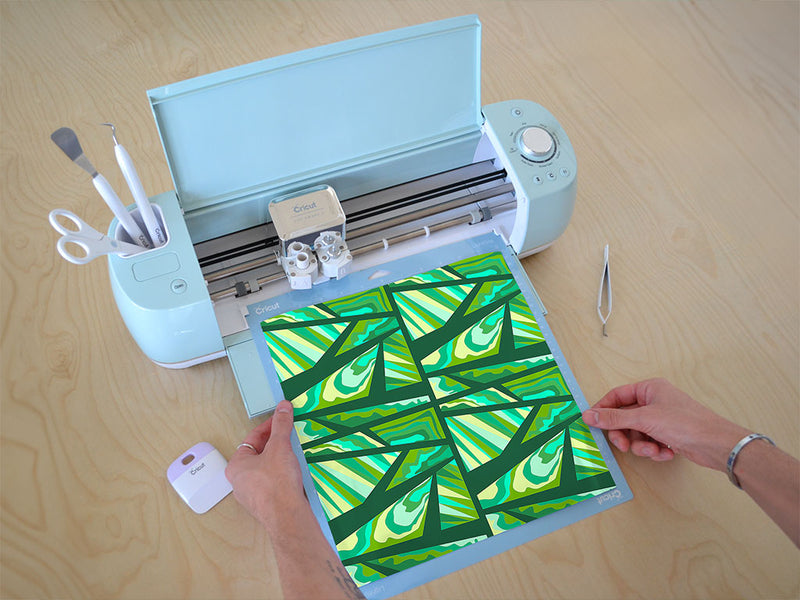 bubbling springs mosaic Cricut Compatible Vinyl