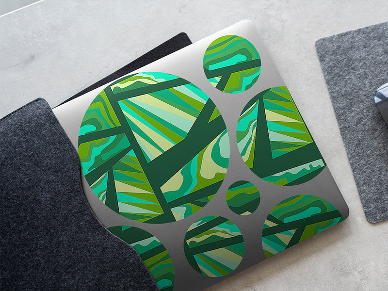 bubbling springs mosaic DIY Laptop Stickers