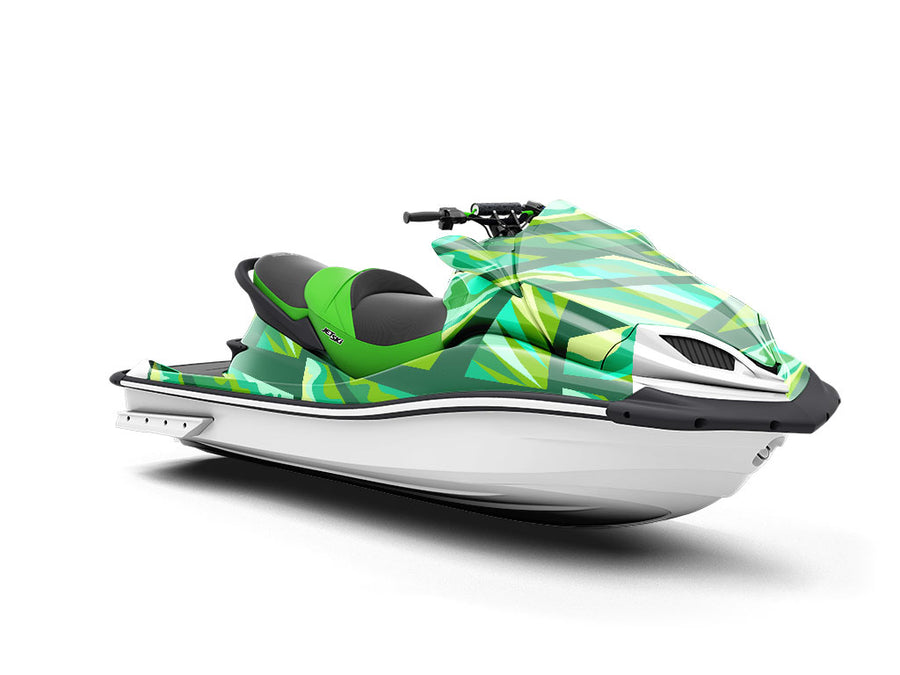 Bubbling Springs Mosaic Jet Ski Vinyl Customized Wrap