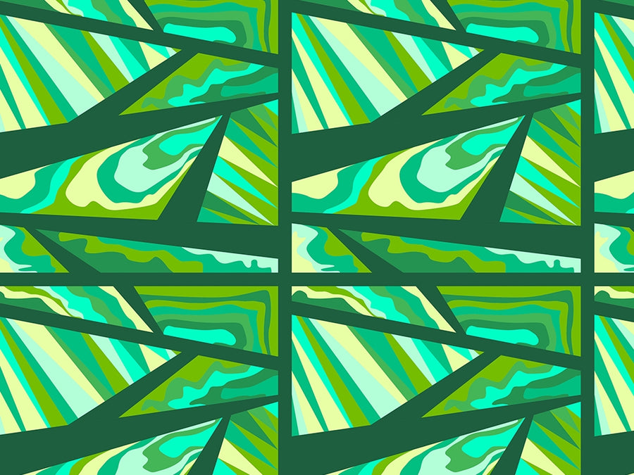 Bubbling Springs Mosaic Vinyl Wrap Pattern~Rwraps Series 914 Digitally Printed Vinyl Wrap~0