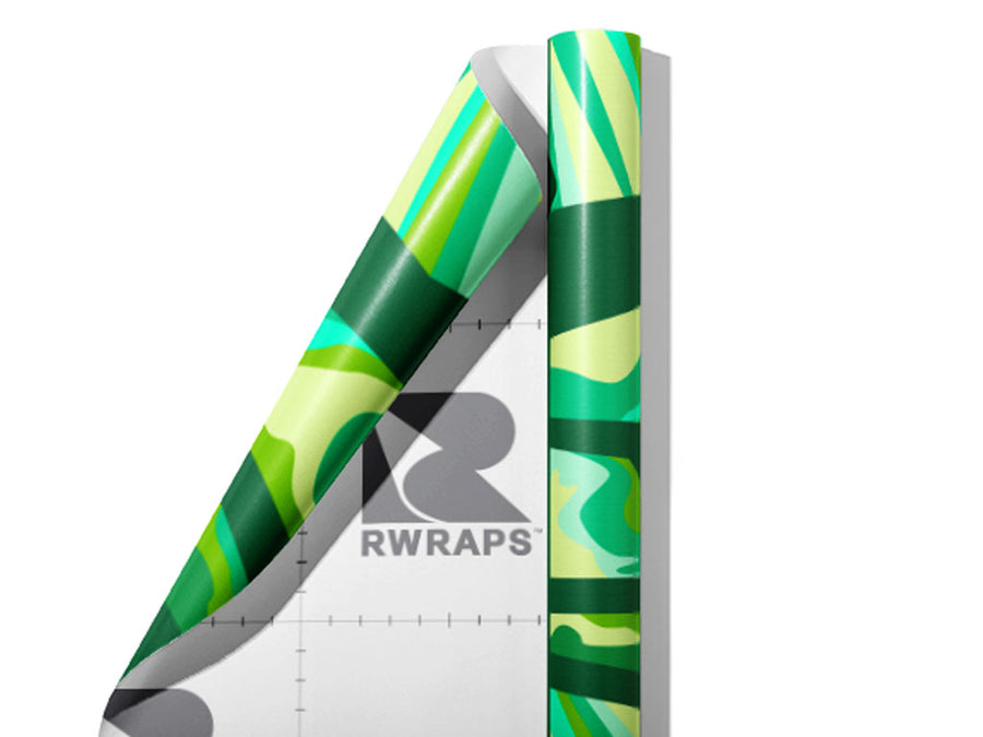 Bubbling Springs Mosaic Wrap Film Sheets~Rwraps Series 914 Bubbling Springs Mosaic Scrolled Sheet~3