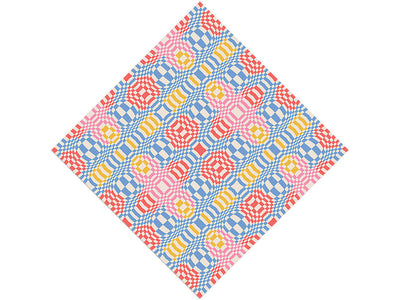 Bubbling Wall Optical Illusion Vinyl Wrap Pattern