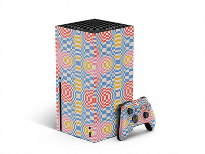 bubbling wall optical illusion XBOX DIY Decal