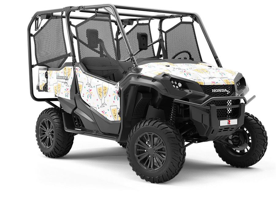 Bubbly Bits Alcohol Utility Vehicle Vinyl Wrap