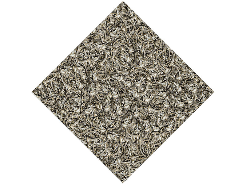 Buck Skull Camouflage Vinyl Wrap Pattern