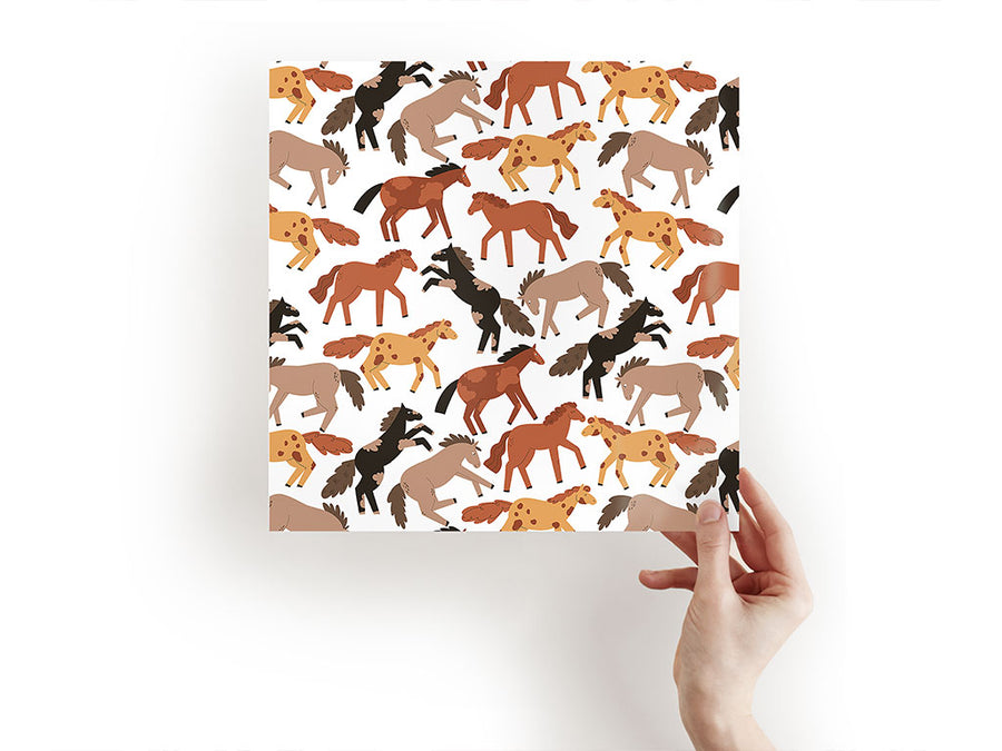 bucking bronco animal Craft Sheets