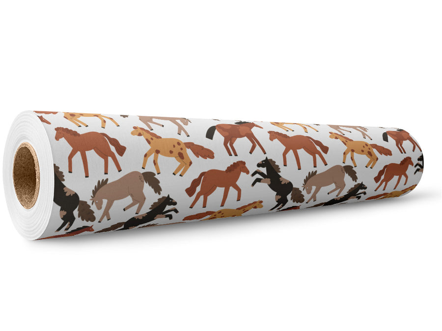Bucking Bronco Animal Wrap Film Wholesale Roll~Rwraps Series 914 Digitally Printed Vinyl Roll~5