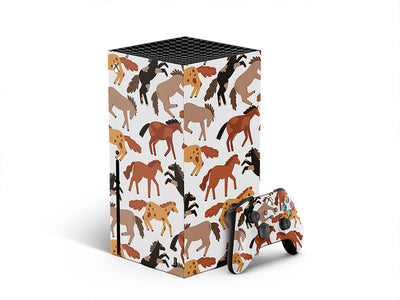 bucking bronco animal XBOX DIY Decal