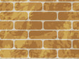 Buff Orange Brick Vinyl Wrap Pattern~Rwraps Series 914 Digitally Printed Vinyl Wrap~0
