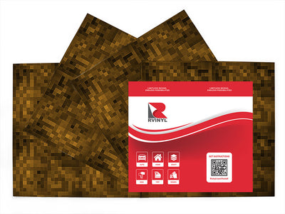 buff out pixel Craft Vinyl Sheet Pack