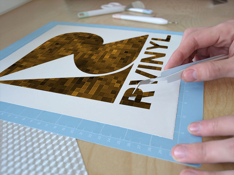 buff out pixel Easy Weed Craft Vinyl