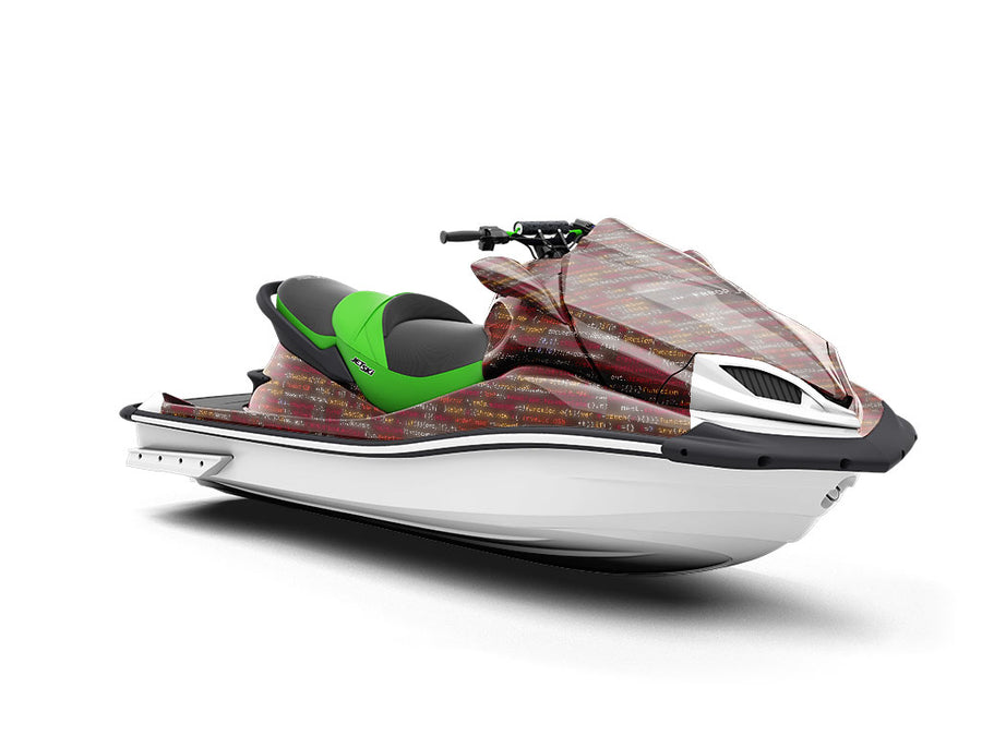 Bugging Out Technology Jet Ski Vinyl Customized Wrap