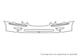allure Avery Dennison Clear Bra Bumper Precut PPF Diagram