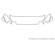 allure Avery Dennison Clear Bra Hood Precut PPF Diagram
