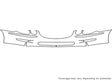 allure Avery Dennison Clear Bra Bumper Precut PPF Diagram