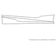 cascada 3M Clear Bra Door Cup Precut PPF Diagram