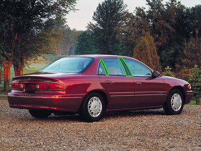 buick century 1997-2005 Pillar Post Trim Installation Location