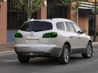 enclave Tail Light Tint Installation Points