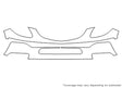 enclave 3M Clear Bra Bumper Precut PPF Diagram