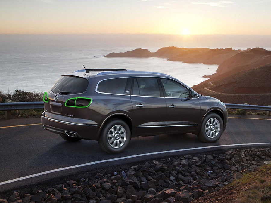 enclave Tail Light Tint Installation Points