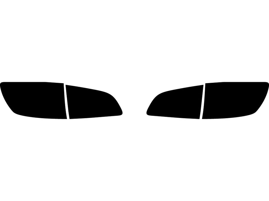 enclave Precut Tail Light Tint Diagram