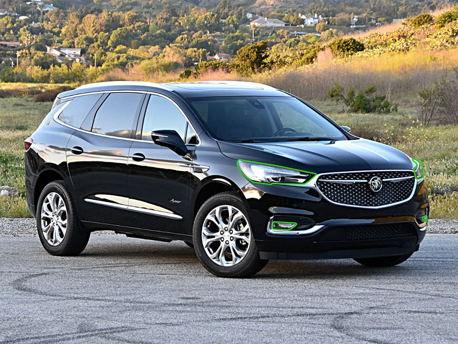 buick enclave 2018-2021 Headlight Protection Installation Location