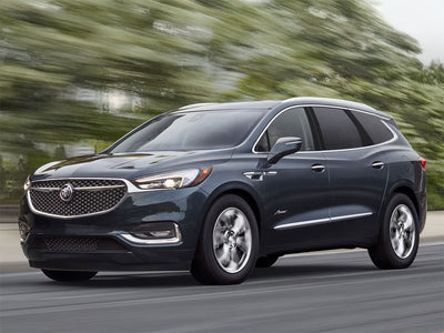 buick enclave 2018-2024 Matte Black Pillar Trim